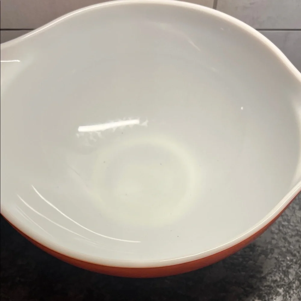 Vintage Autumn Wheat Cinderella Mixing Bowl by Pyrex. #444. Exc cond Pour spout